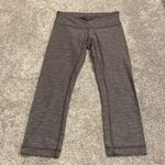 Lululemon Gray Cropped Leggings Photo 0