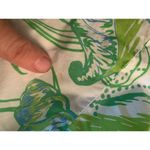 Lilly Pulitzer Jubilee women's halter top green white blue shells size 2 Photo 3