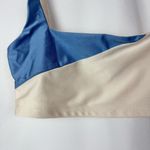 Winwin Boutique Win Win Blue & White Cropped Athletic Tank Top L Photo 4