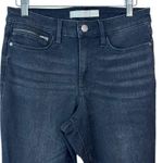 Athleta Womens Jeans Sculptek Denim Carbon Black Wash Zip Ankle Goth Moto Size 6 Photo 2