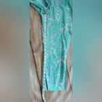 Lilly Pulitzer Vintage  Floral Crab Print Pants Lavender Blue Size 10 Capri Photo 4