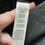 Chico's  Size 0 Short US 4 Fabulously Slimming Pull On Ponte Knit Pants Charcoal Photo 3