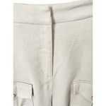 Eleventy Platinum Beige Linen Pleated Knee Length A Photo 8