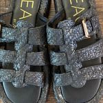 Beach by Matisse Ciao Raffia Fisherman Slide Sandals Black 9 Boho Coastal Photo 3