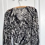 Veronica Beard • Mavis Animal-print Silk-chiffon Midi Dress blouson high low Photo 11