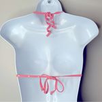 Lilly Pulitzer  Sandi String Pretty Pink Polka‎ Dot Bikini Top Size XS Photo 3