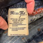 Miss Me  Shorts Rhinestone Embroidered Distressed Size 30 Photo 5