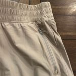 Old Navy Light Tan Savanna High-Waisted SleekTech Cargo Joggers Size Large Tall Photo 9