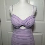 Lulus  Made the Move Lilac Ruched Bodycon Mini Dress Size S Photo 6