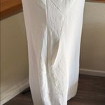Minimalist White Sleeveless Maxi Dress beautiful
Shape and fabric with pockets Size M Photo 1