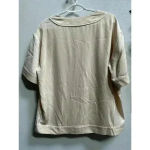 ZARA NEW  Satin Effect Embroidered Jersey Shirt | Women’s S Varsity Photo 9