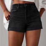 American Eagle  Black Denim Mom Shorts‎ | 0 Photo 0