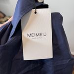 NWT MeiMeiJ Abiti Cotton Blue Bell Sleeve Dress M2EA39‎ Sz 40 Photo 9