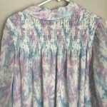 Ganni Plissé Pleated Mini Dress Cherry Blossom Floral (Size EU 36 / S) Photo 11