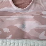 Athleta  Pink Camo Warrior Longline Sports Bra Photo 2