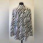 Talbots -‎ Button front shirt striking zebra Size X1 brand new Photo 3