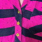 Lilly Pulitzer Lilly Pulitzer Beckett Dress Size Small Mambo Pink Blue Stripe Knee Length Photo 6