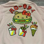 Hello Kitty  Japanese fast food Light Pink Hoodie size M Photo 8