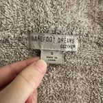 Barefoot Dreams CozyChic Taupe Gray Cardigan Size S Soft Plush Knit Open Front Photo 1