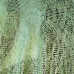 Y2K Knit Shawl Green Photo 2