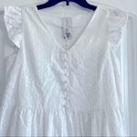Joie  Babydoll Eyelet Tiered Dress Mini Size XS New w/Tag MSRP $228 Photo 7