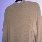 Brooks Brothers Extra Fine Merino Wool Sweater Women L Ribbed Neutral Normcore Photo 5