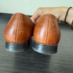 Naturalizer Woven Cognac Brown Leather Slip On Loafer Shoes Women 9.5 Square Toe Photo 3