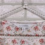 Intermix  Doryll Bell Sleeve Silk Floral Print Blouse Size 6 Photo 9