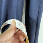 Ralph Lauren Lauren  Sheath Wrap Dress Womens 8 Navy Cold Shoulder Long Sleeve Photo 7