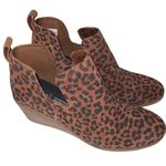 Toms Kallie Dark Ember Leopard Printed Suede Wedge Bootie
Worn Once Size 8.5 Photo 7