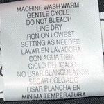 Kathy Che Vintage Polyester Earthtone Geometric Print‎ Blouse Black Size 12 Photo 7