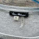 Vilci Milano size M long bell sleeves sweater super soft nylon Viscose wool blen Silver Size M Photo 2
