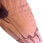 MISA Los Angeles MISA - Nicoletta Pink Sleeveless Midi Tassel Tie Waist Tiered Dress Sz S Photo 5