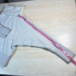 Banana Republic  Light Gray Oversized Turtleneck M/L Chunky Knit Batwing Sleeve Photo 8
