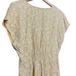 Abercrombie & Fitch Abercrombie & Fitch Yellow and White Floral Button Up Dress Size Small Photo 6