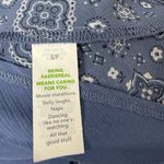 Aerie  Navy Paisley Mini Skirt Photo 4