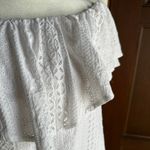 Amanda Uprichard Off Shoulder White Eyelet MiniDress - Sz. S Photo 1