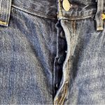 Levi's Levi’s 501 Cut Off Jean Shorts High Rise Raw Hem Size 28 Dark Blue Wash Photo 2