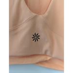Athleta  Conscious Crop Cutout Tank Top A-C Womens X-Small Orange Peach WOrkout Photo 3