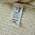 Free People  Nightingale Cardigan Chunky Knit Cream Cardigan Sweater XS Oversize Photo 6