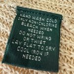 Ralph Lauren Lauren Linen Tan Open Knit Cardigan Flared Sleeves Size L Photo 2