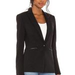 Veronica Beard  Scuba Dickey Blazer Jacket In Black Photo 2