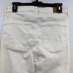 American Eagle super stretch Highest rise flare jeans white wash womens 8 Short Photo 4