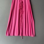 United Colors Of Benetton Benetton sz S spaghetti strap faux wrap pink midi dress Photo 6
