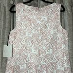 NWT Victoria Beckham Target Blush Pink Jacquard Mod Shift Dress Size Medium Photo 10