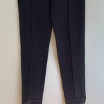Tanya Taylor NEW NWT Swiss Dot Crepe Cropped Pants Black Polka Dot Tapered Crop Photo 6