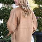 THML  SMOOTH AS SUEDE JACKET- CAMEL Like New Sz XS Brown Photo 5