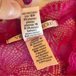 Victoria's Secret VICTORIA’S SECRET Hot Pink Magenta Lace Slip Nighty Dress‎ Negligee Medium NWOT Photo 6