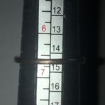 Rose Gold Tone Infinity Ring with Crystals Photo 4