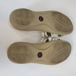 Earth Spirit Womens Shoes Size 8.5 Cream Leather Open To0e Slip On Photo 5